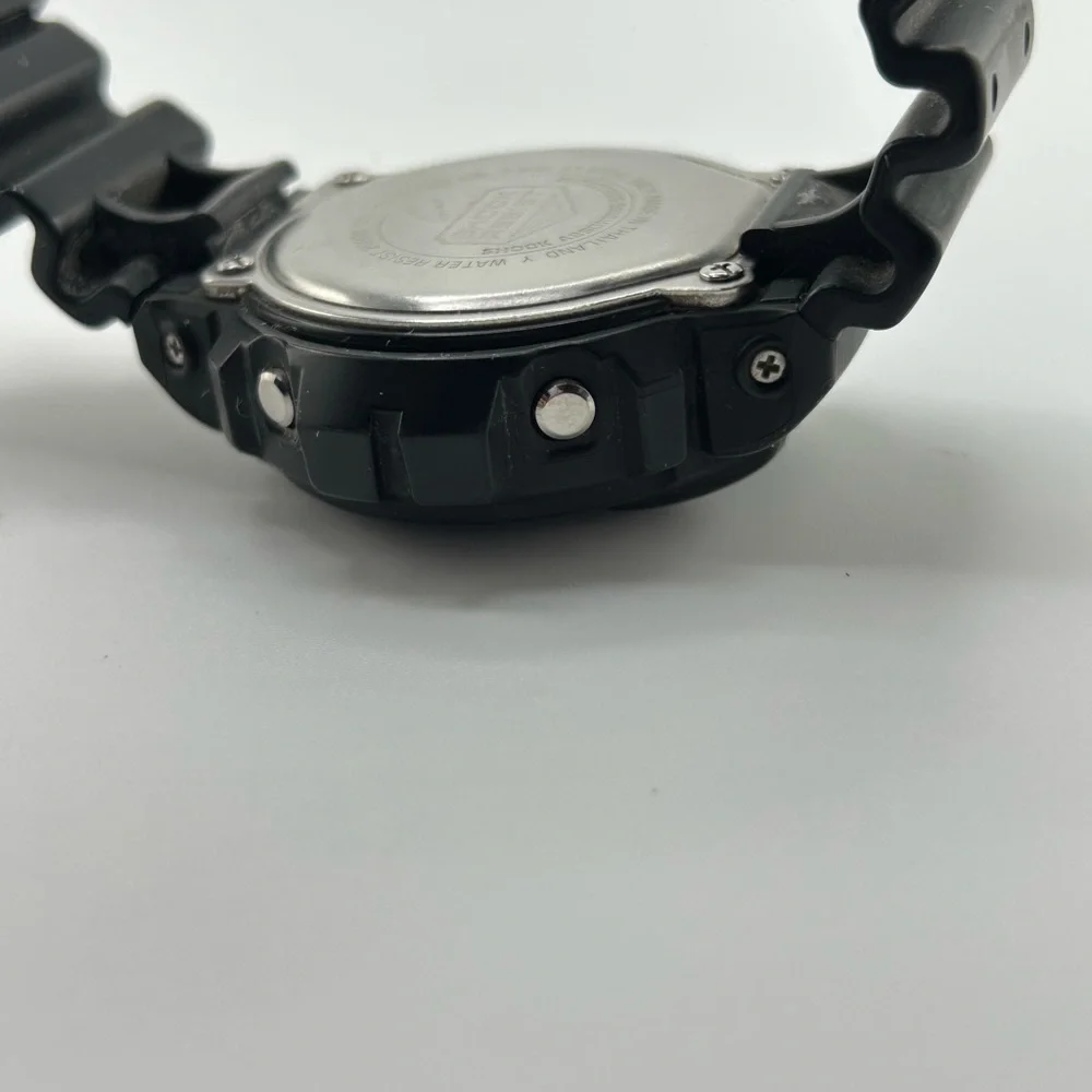 Casio G-Shock Black Digital DW-6900 ST steel Watch new battery installed#571